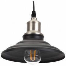 Подвесной светильник ЭРА Loft PL4 BK/BN