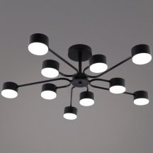 Потолочная люстра Reluce 03708-0.3-10 BK GX53