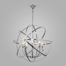 Подвесная люстра Eurosvet Santi 60139/8 хром