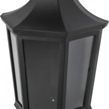 Настенный фонарь ЭРА уличный НБУ 06-60-003 У1 черный прозр.