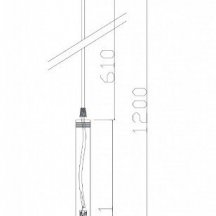 Подвесной светодиодный светильник Freya Telescope FR5168PL-L3W