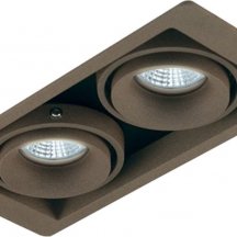 Точечный светильник Donolux Lumme DL18615/02WW-SQ Champagne/Black