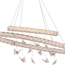 Подвесной светильник Newport 8120 8120/120 oval chrome