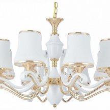 Подвесная люстра Arte Milano Florentia-3987 303987/8 Wh/Gd