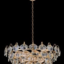 Люстра для натяжных потолков LEON Florence LE6908/600 GD