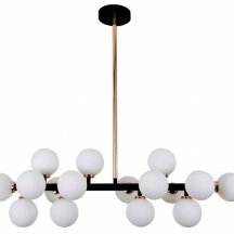 Подвесная люстра Lumina Deco Marsiada LDP 6033-16 BK+MD