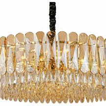 Люстра для натяжных потолков AM Group SPARKLY SPARKLY D800 GOLD