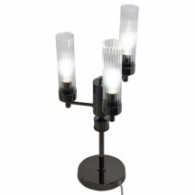 Настольная лампа декоративная AM-Group INDIGO INDIGO TL3 PEARL BLACK