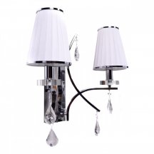 Бра в спальню Lumina Deco  lDW 66247-2 WT+CHR