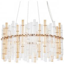 Подвесная люстра Arte Lamp Crystalla A4111LM-16GO