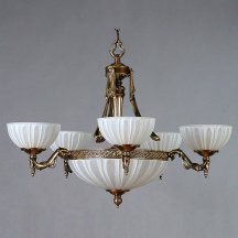 Подвесная люстра Ambiente by Brizzi Navarra 02228/5 PB Подвесная люстра Ambiente by Brizzi Navarra 02228/5 PB