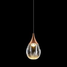 Подвесной светильник Stilla MD24001004-1A copper/clear Подвесной светильник Stilla MD24001004-1A copper/clear