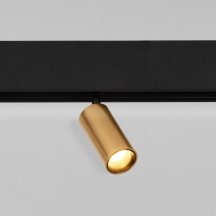 Трековый светодиодный светильник Elektrostandard Slim Magnetic Dim Cantors 85071/01 латунь a063531