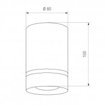 Точечный светильник Elektrostandard DLR021 9W 4200K хром матовый