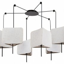 Подвесная люстра Arte Lamp Trixie A7084SP-6BK