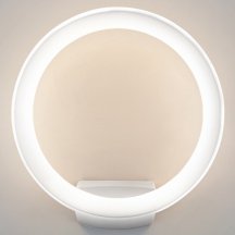 Уличный настенный светодиодный светильник Elektrostandard Ring 1710 Techno Led белый a054931