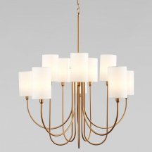 Люстра из Китая Eurosvet Abbey 60164/10 латунь