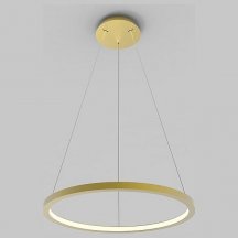 Подвесной светодиодный светильник Italline IT013-6027 gold 3000K