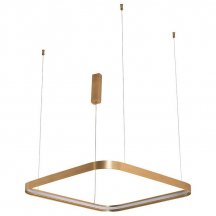 Подвесной светодиодный светильник Italline IT013-6024 gold 3000K