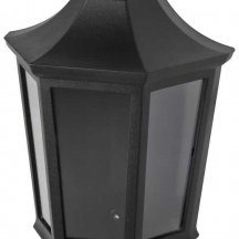 Садово-парковый светильник ЭРА «Ника» НБУ 06-60-003 60Вт черный прозрачный Б0061159