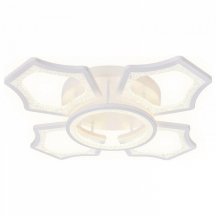 Накладной светильник Ambrella light Original 3 FA575/4+1 WH белый 106W 620*620*120 (ПДУ РАДИО 2.4G)
