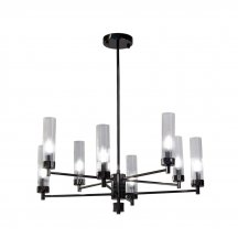 Подвесная люстра AM Group INDIGO INDIGO SP8 PEARL BLACK