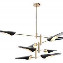 Люстра на штанге Inodesign Beam INO_Beam Black 54.428