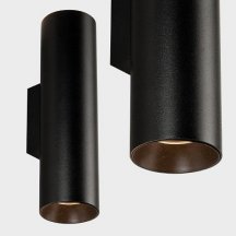 Настенный светильник для коридора italline  danny W2 black