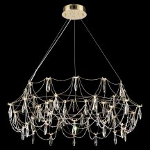 Подвесная светодиодная люстра Wertmark Felicia WE336.48.303