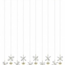 Подвесная светодиодная люстра Eglo Pianopoli 3 390314