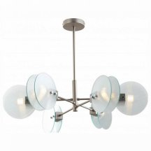 Потолочная люстра iLamp Panorama 15598-6 SN+CL