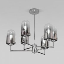 Элитная потолочная люстра Eurosvet Pluto 60156/6 хром