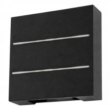 Уличный настенный светильник Uniel ULU-P31B-4W/4000K IP65 BLACK UL-00013619