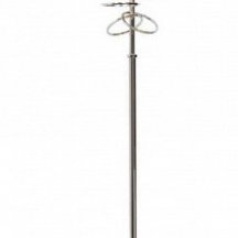 Напольный торшер модерн Lumina Deco Milari LDF 5530 CHR+BK