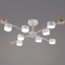 Потолочная люстра  03751-0.3-08 WT+WOOD GX53