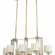 Подвесная люстра Newport 35400 35408/S gold без абажуров