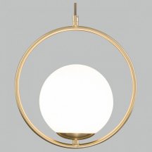 Подвесной светильник для кухни Eurosvet Ringo 50089/1 золото