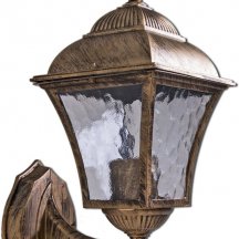 Уличный настенный светильник Reluce 08243-0.2-001W BKG