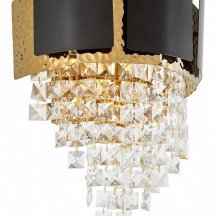 Бра Lumina Deco Molina LDW 7045-2 BK+GD