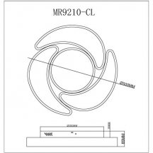 Потолочный светильник Lysithea MR9210-CL