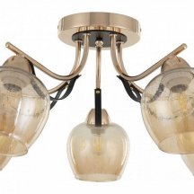 Люстра для натяжных потолков Arte Milano AMALFI 322306/5 FG+BK
