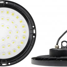 Промышленный купольный светильник Uniel ULY-U34C-100W/4000K IP65 BLACK