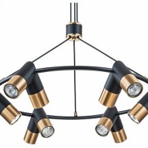 Подвесная люстра Indigo Doppio 11036/12P Black