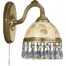 Настенный светильник с выключателем Reccagni Angelo 6306 A 6306/1