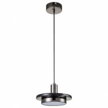 Подвесной светильник Escada 10260/1 LED*12W Black/Black marble