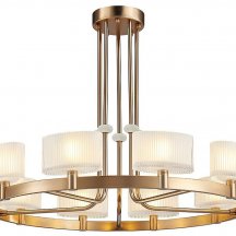 Потолочная люстра Newport 4330 4338+2/C new gold