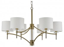 Подвесная люстра Indigo Boheme 13031/6P Brass