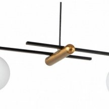 Кухонный подвесной светильник Indigo Opaco 11015/4P Black