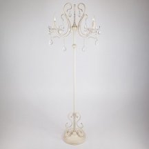 Торшер в стиле флористика Eurosvet 12205 12205/3F белый Strotskis