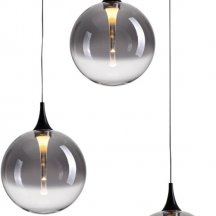 Подвесной светильник MD23001045 MD23001045H-3A black/smoky